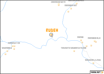 map of Rūdeh