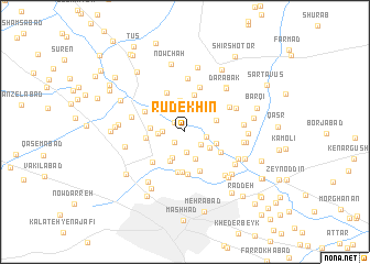 map of Rūd-e Khīn