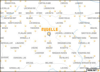 map of Rudelle