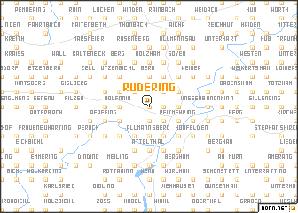 map of Rudering