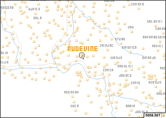 map of Rudevine