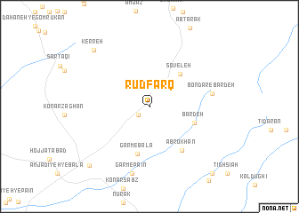 map of Rūd Farq