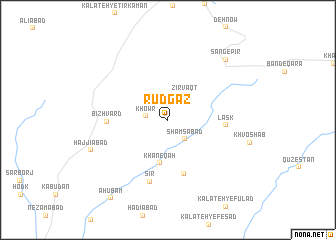 map of Rūd Gaz