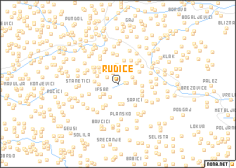 map of Rudice