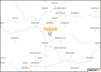 map of Rudiga