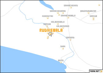 map of Rūdīk-e Bālā