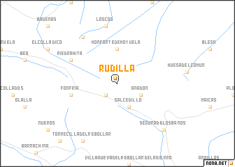 map of Rudilla