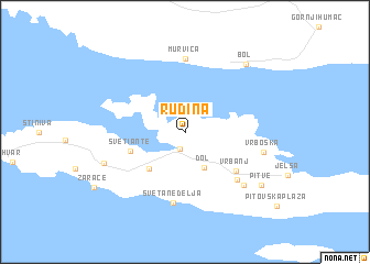 map of Rudina