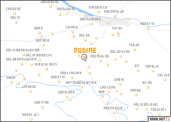 map of Rudine