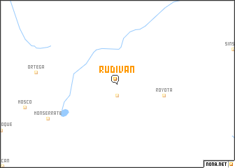 map of Rudiván