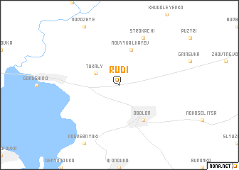map of Rudi