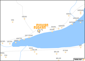 map of Rudkān