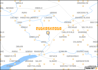 map of Rudka Skroda