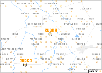 map of Rudka