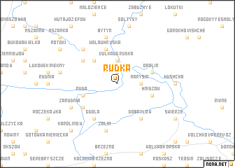 map of Rudka