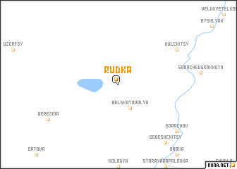 map of Rudka