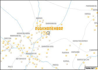 map of Rudkhaneh Bar