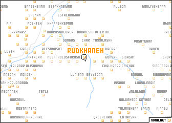 map of Rūdkhāneh