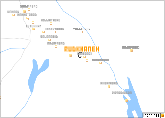 map of Rūdkhāneh