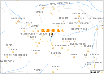 map of Rūdkhāneh