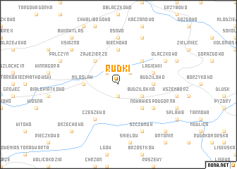 map of Rudki