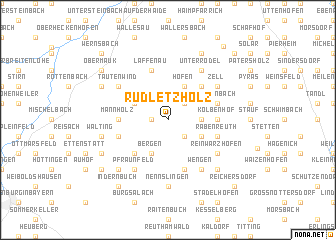 map of Rudletzholz