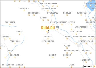 map of Rudlov