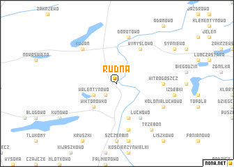 map of Rudna