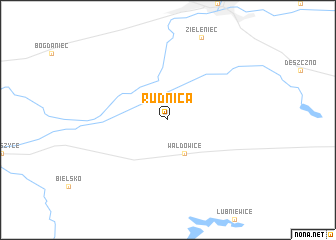 map of Rudnica