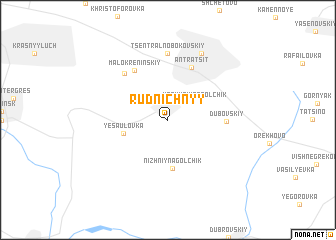 map of Rudnichnyy