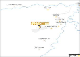 map of Rudnichnyy