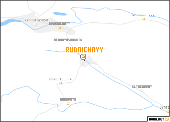 map of Rudnichnyy