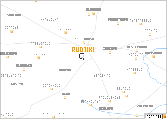 map of Rudniki