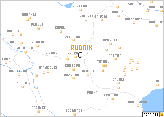 map of Rudnik
