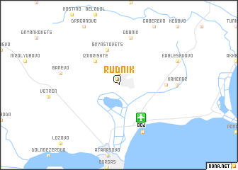 map of Rudnik