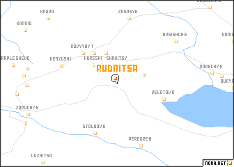 map of Rudnitsa