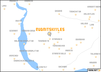 map of Rudnitskiy Les