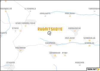 map of Rudnitskoye