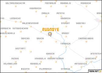 map of Rudnoye