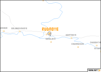 map of Rudnoye