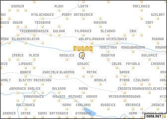 map of Rudno