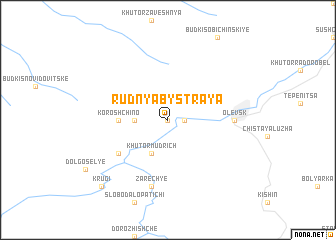 map of Rudnya Bystraya