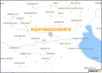 map of Rudnya Dudichskaya