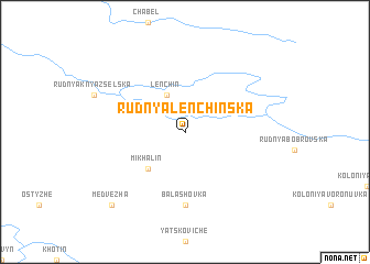 map of Rudnya-Lenchinʼska