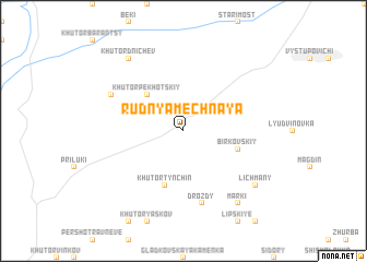 map of Rudnya Mechnaya