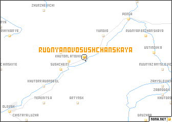 map of Rudnya-Novo-Sushchanskaya