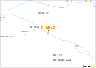 map of Rudnya