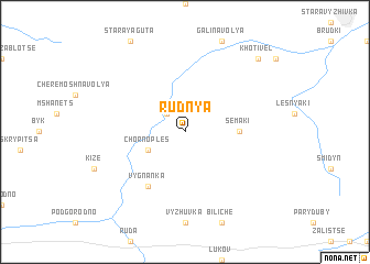 map of Rudnya