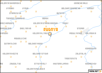 map of Rudnya