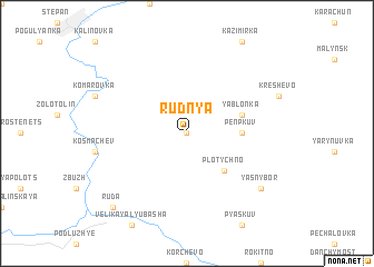 map of Rudnya